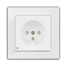 Face Single French Socket with...