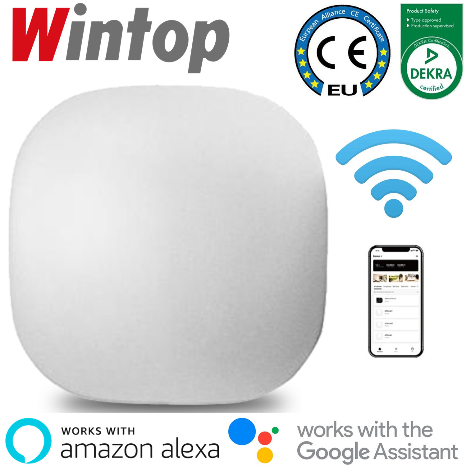 82Z ZOO系列白色WIFI智能开关，支持手机远程遥控，语...